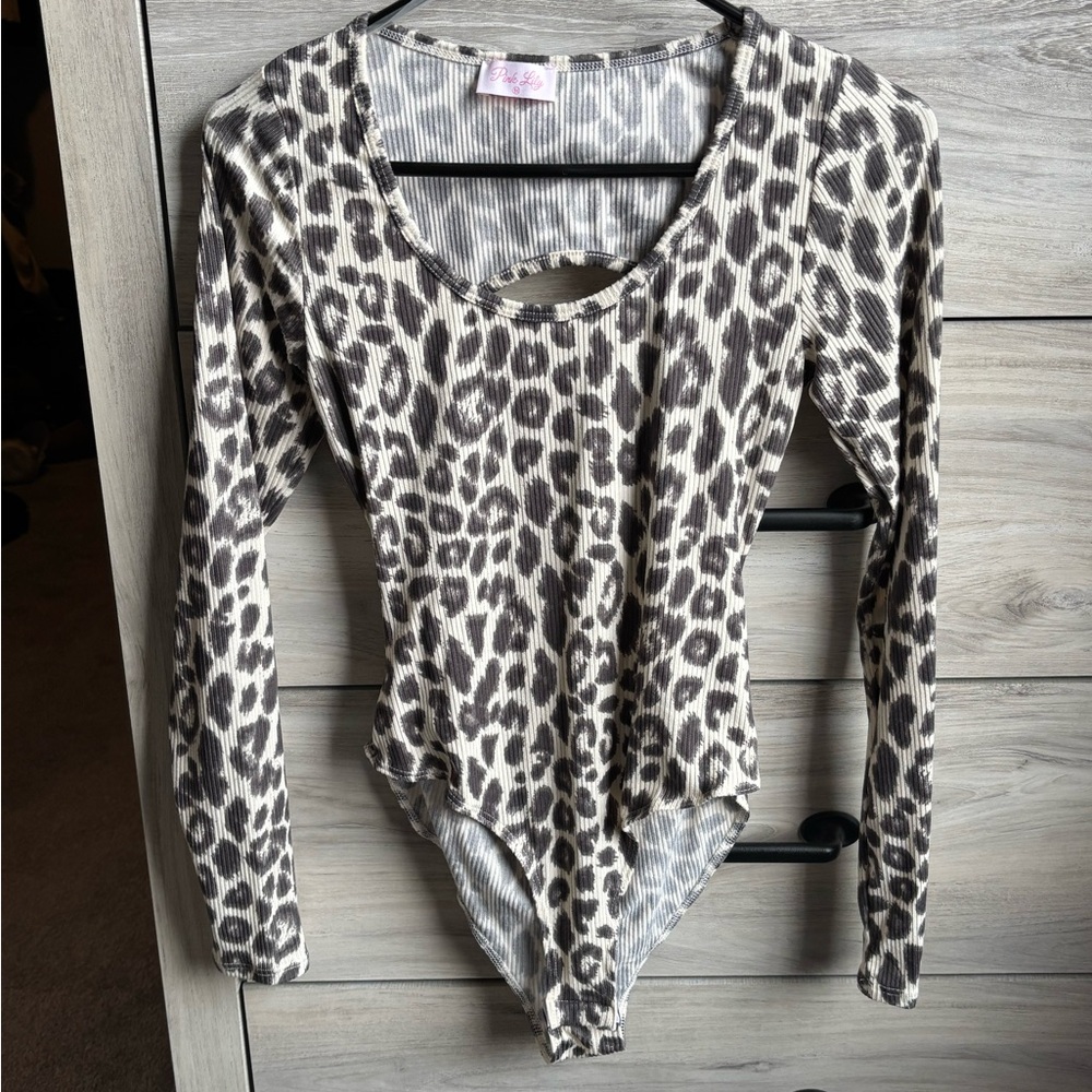 Leopard body suit